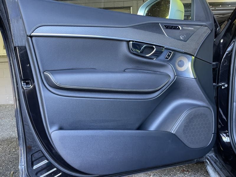 Door panel after cleaning